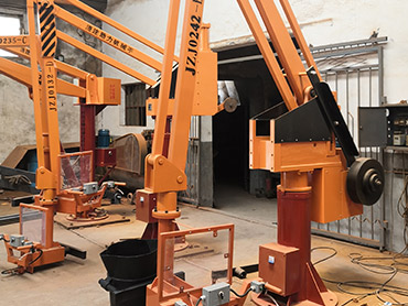 Karakteristika af industrielle manipulatorer