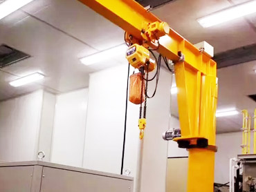 Manuel roterende arm løft kran med jib kran tegning