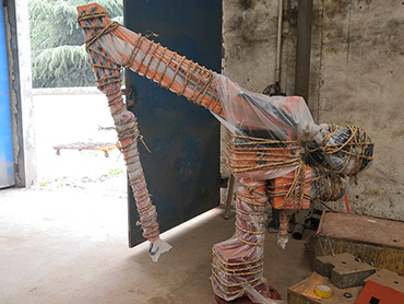 Manipulatoren bestilt af kunden i Vietnam er klar til levering